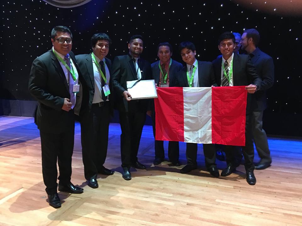 Estudiantes de la UNI ganan concurso mundial del concreto 