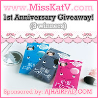 MissKatV's 1st Anniversary Giveaway! [Part 1] (02/01)