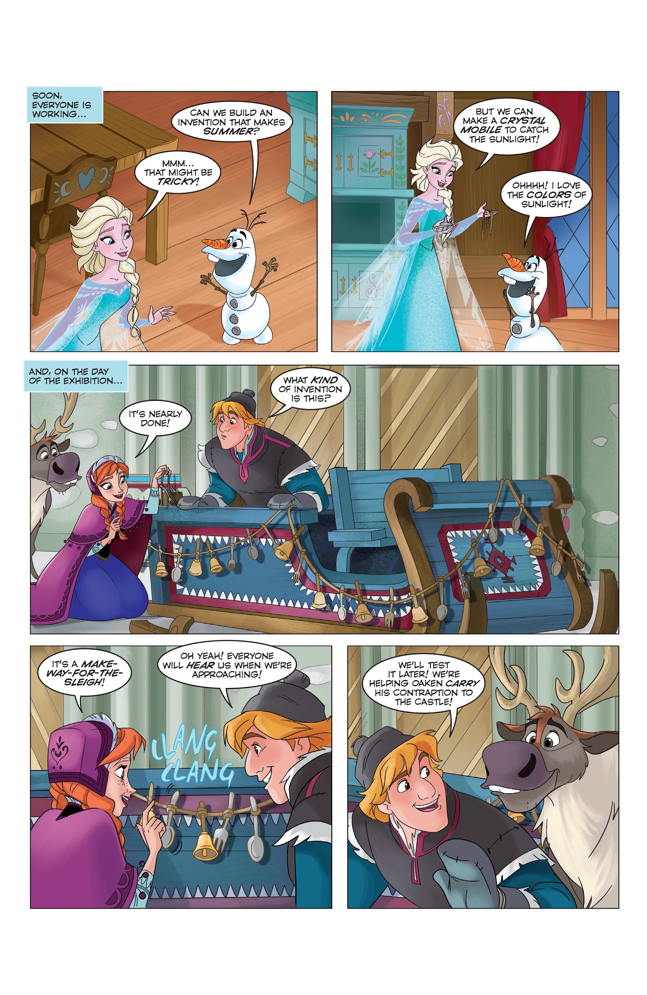 Read online Disney Frozen comic -  Issue #6 - 27