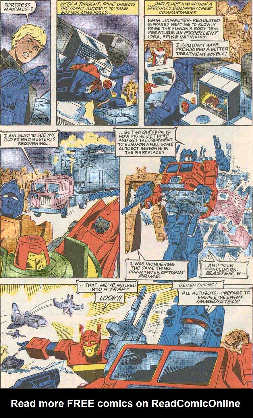 Read online The Transformers (1984) comic -  Issue #50 - 7