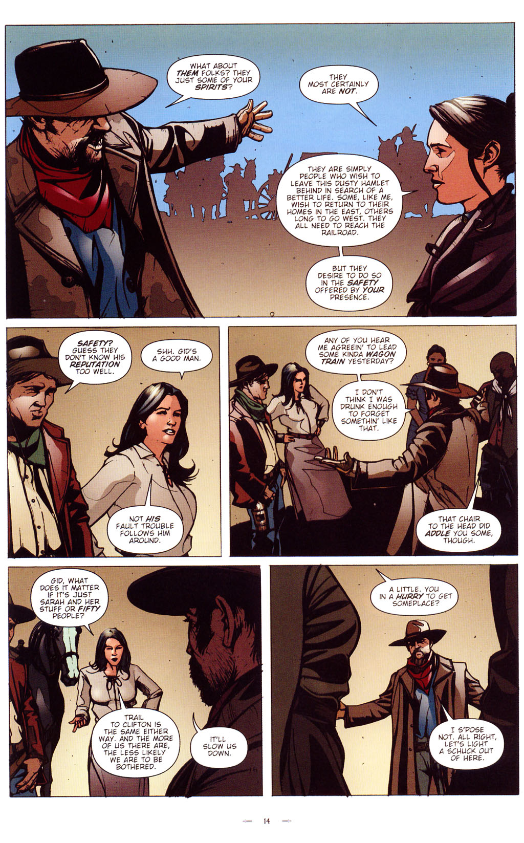 Read online Desperadoes: Banners of Gold comic -  Issue #1 - 16