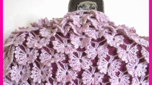 Magnífico punto crochet en relieve