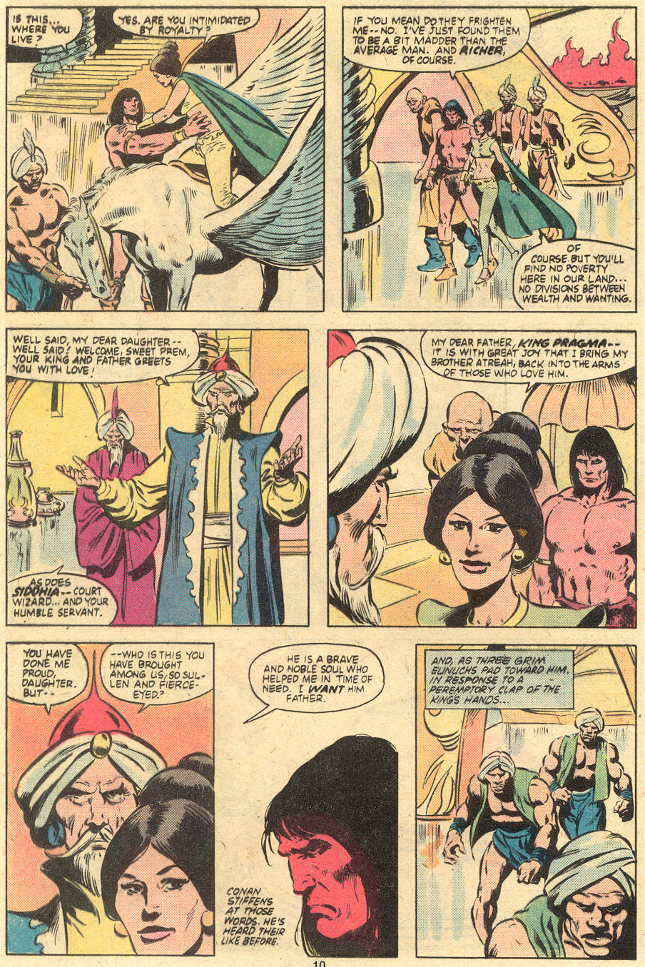 Read online Conan the Barbarian (1970) comic -  Issue #121 - 10
