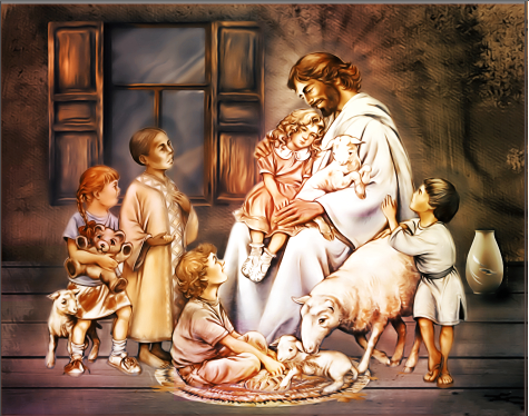 قلب يسوع مليان بالحب