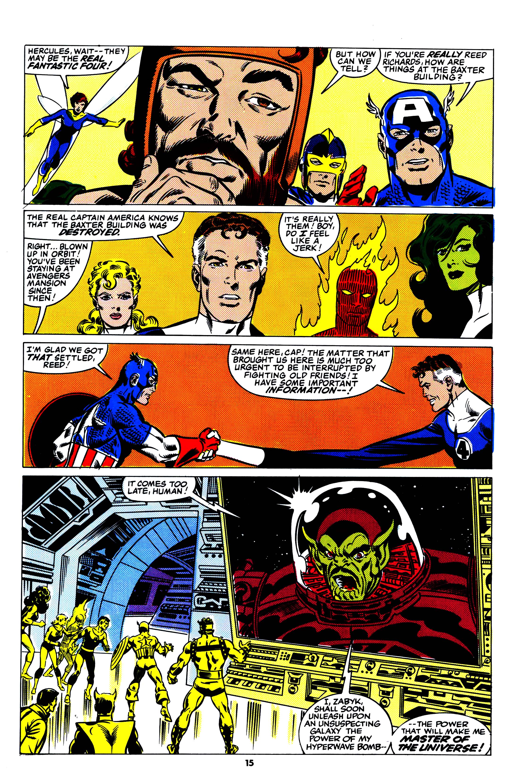 Read online Secret Wars (1985) comic -  Issue #56 - 15