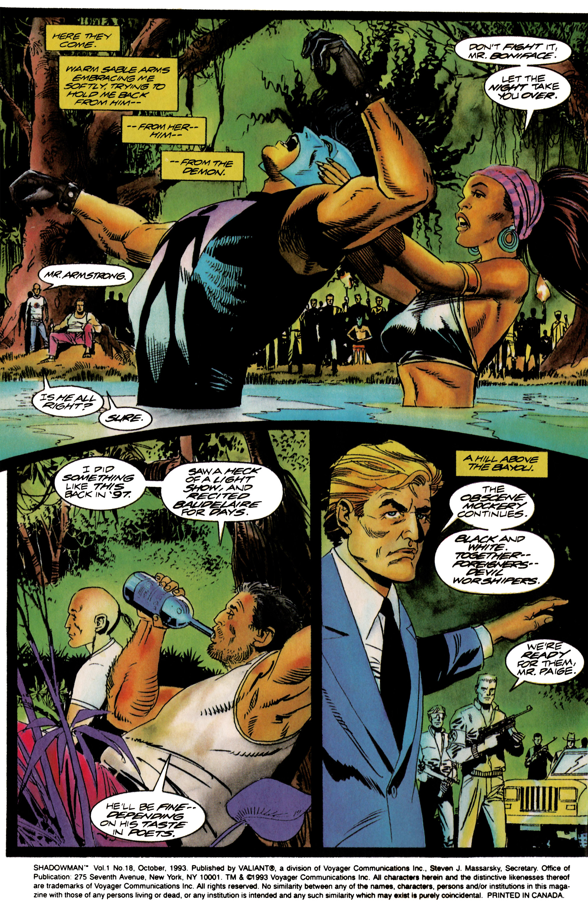 Read online Shadowman (1992) comic -  Issue #18 - 3
