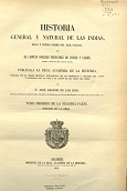 Historia general y natural de las Indias, islas y tierra-firme del mar océano (Volume 2 de 1557)