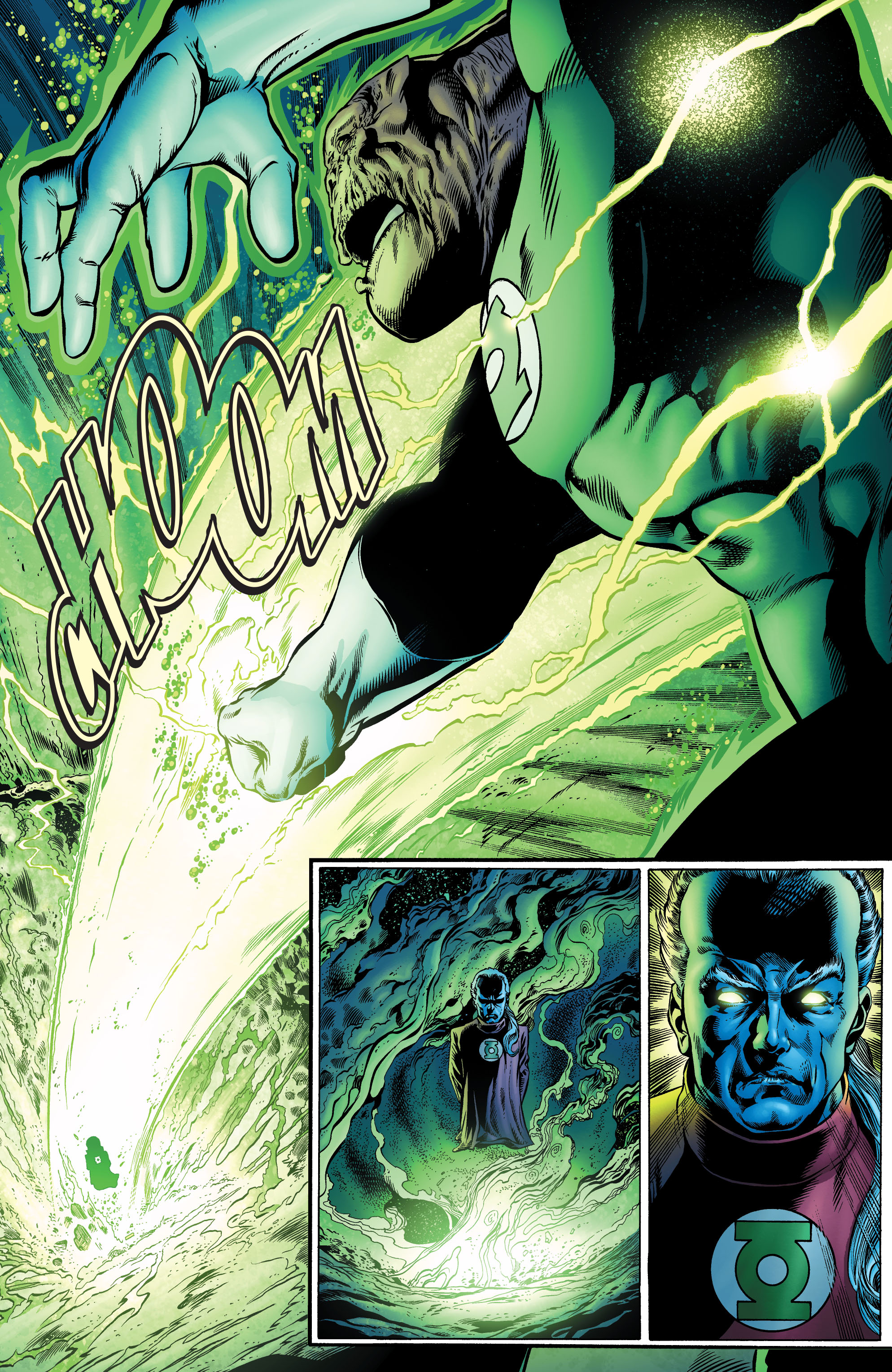 Read online Green Lantern: Rebirth comic -  Issue #3 - 4