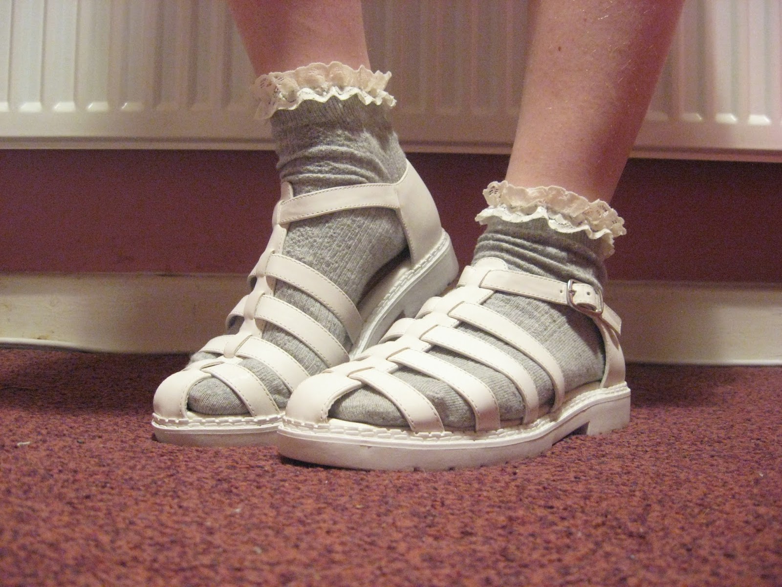 Just A Norwich Girl Socks and Sandals