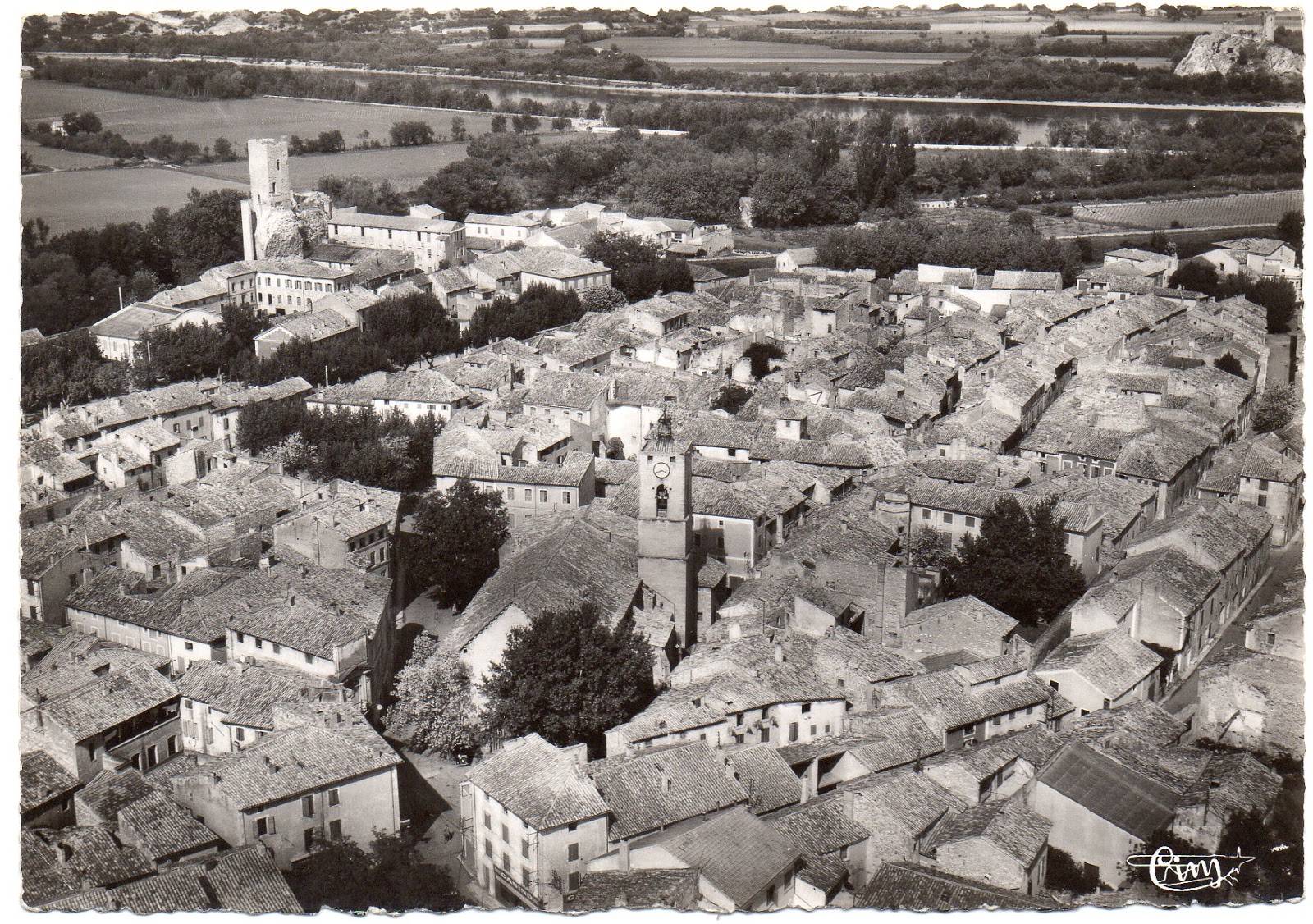 Roquemaure Cartes Postales Vue Aérienne Roquemaure