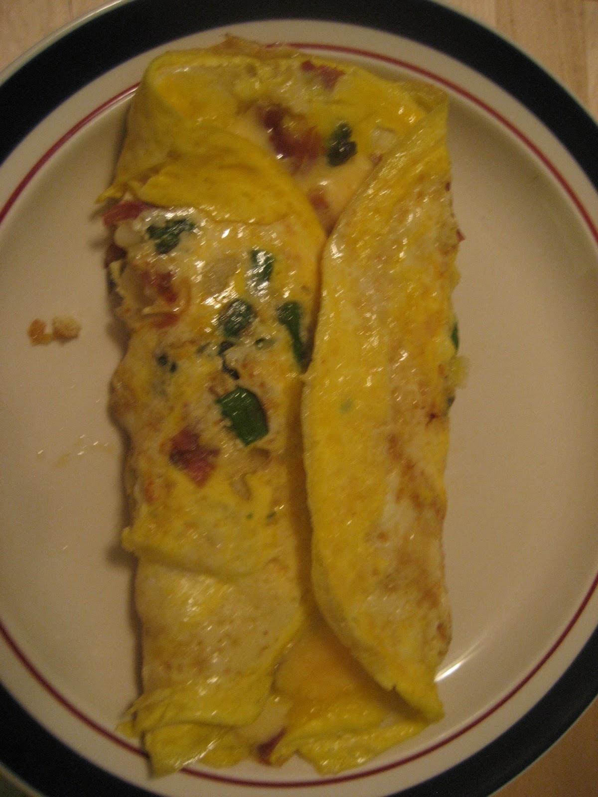 Kelly's Kitchen Duck Egg Omelet