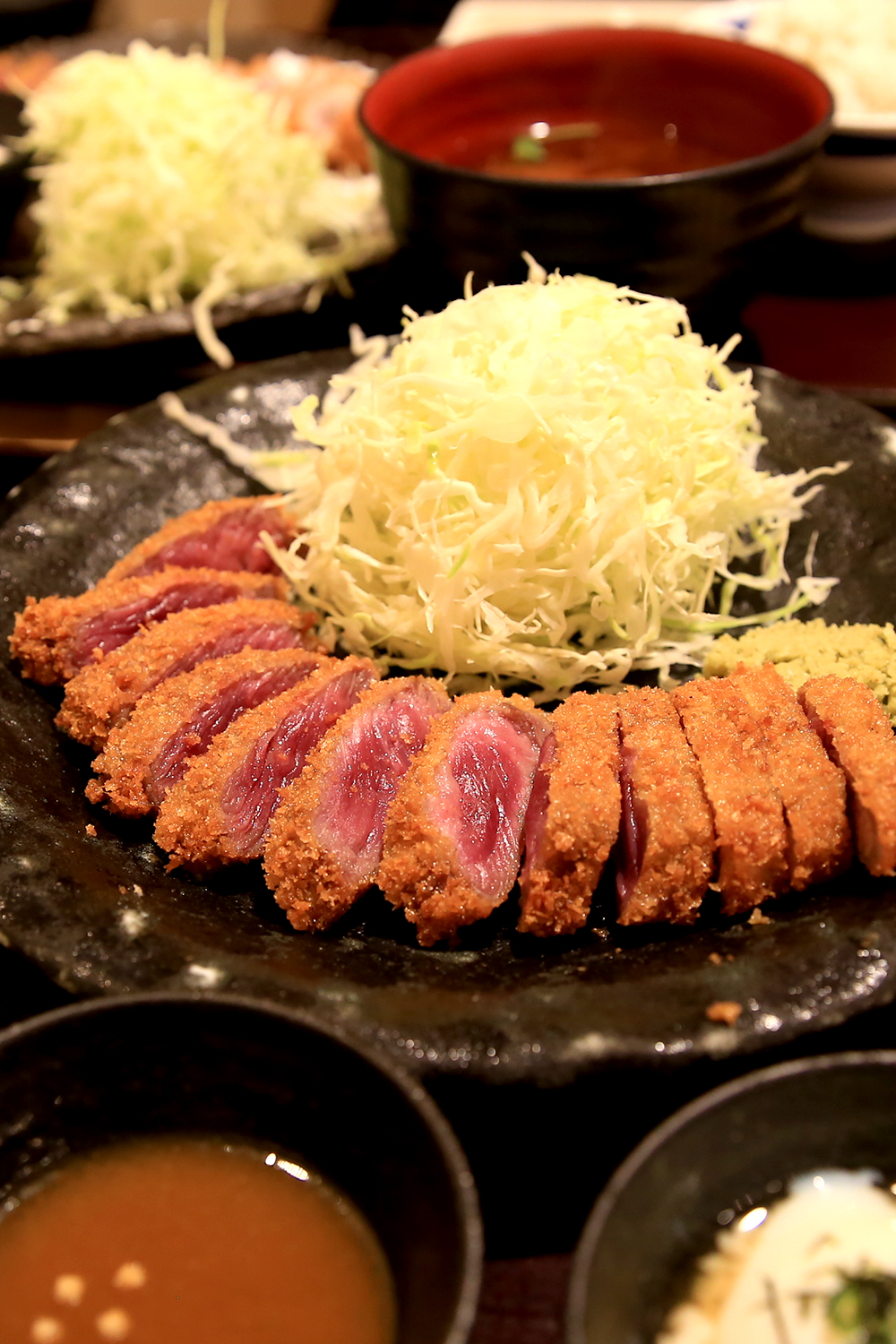 The place to have Beef Cutlet in Japan! Theheyheyhey