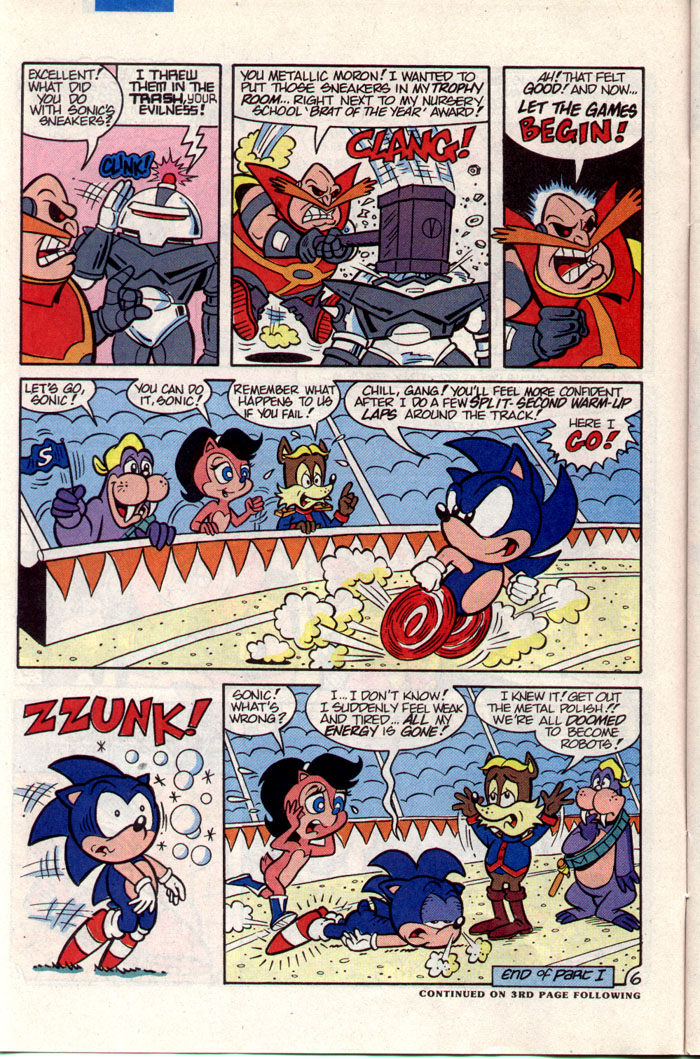 Read online Sonic The Hedgehog comic -  Issue #5 - 7
