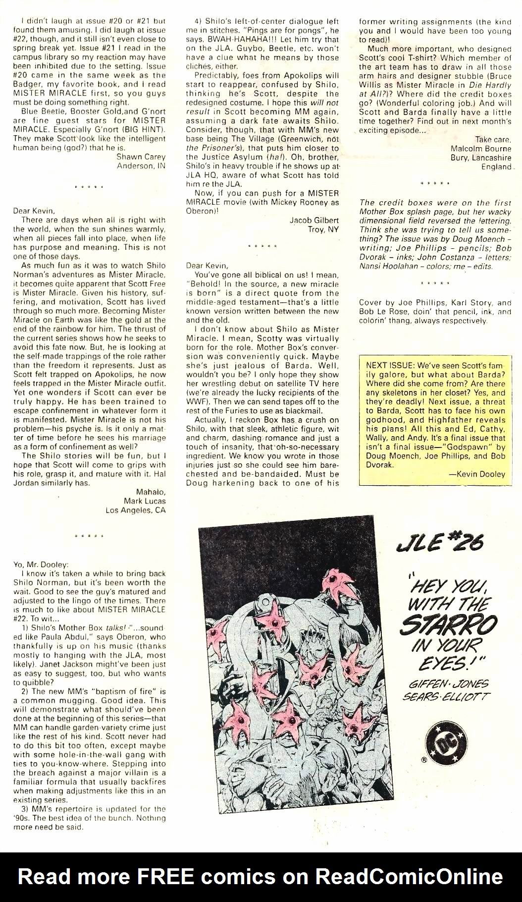 Read online Mister Miracle (1989) comic -  Issue #27 - 26