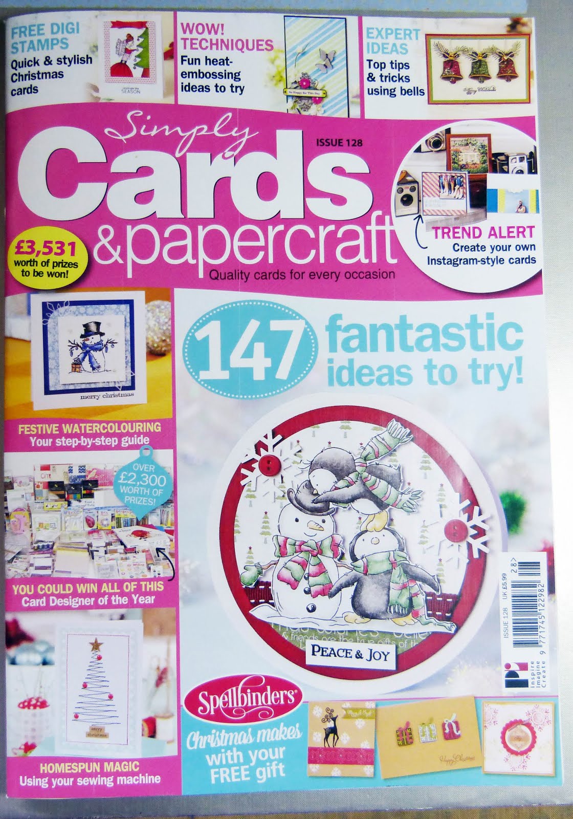 Published Simply Cards & Paper Crafts Issue 128