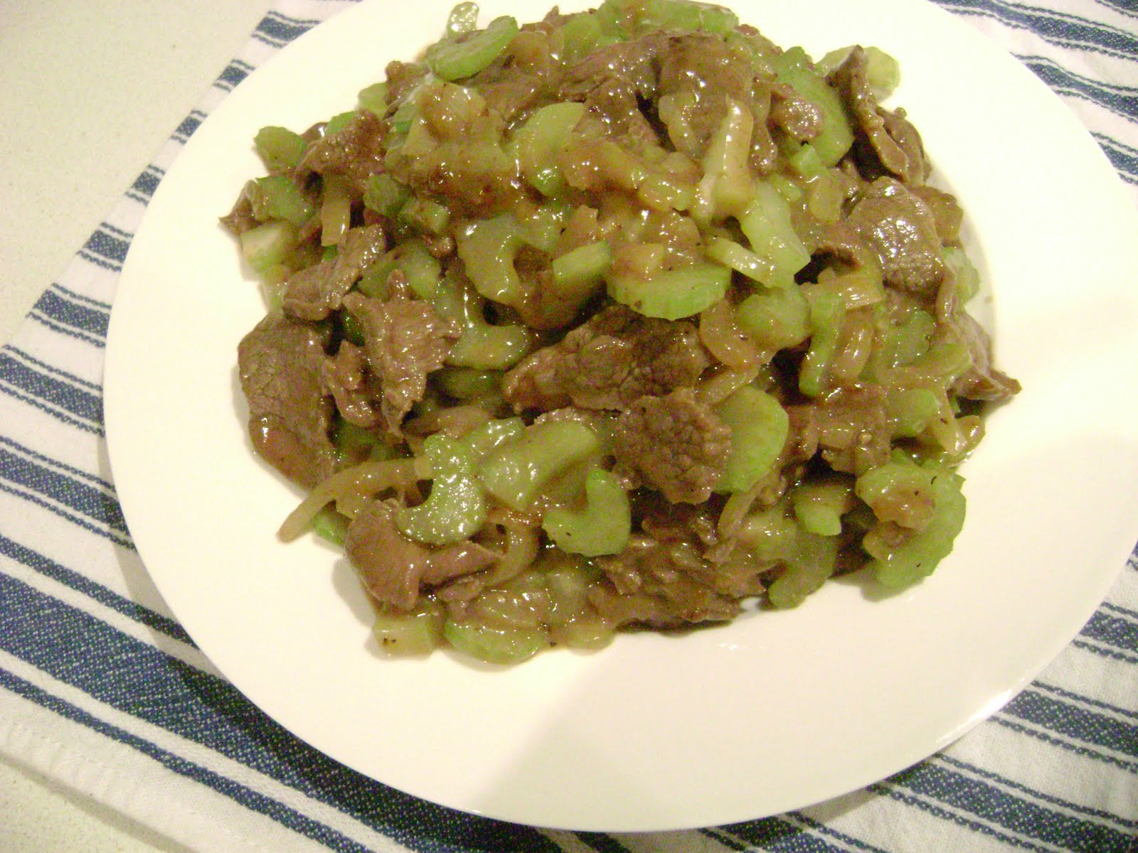 Just Cook Anything Quick and Easy Stir Fried Celery Beef