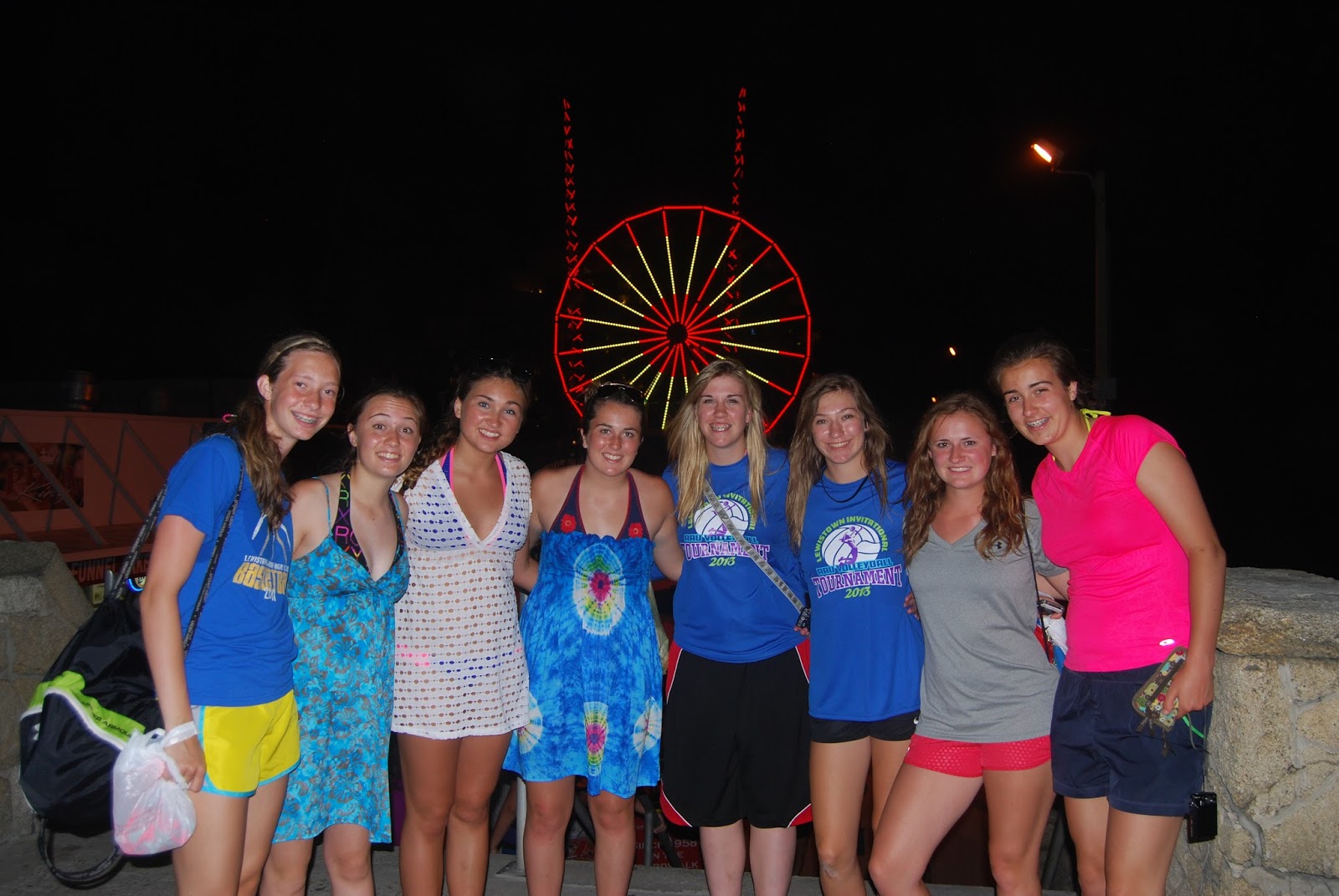 Lewistown8 Day 2 of Volleyball We Won our First Match and