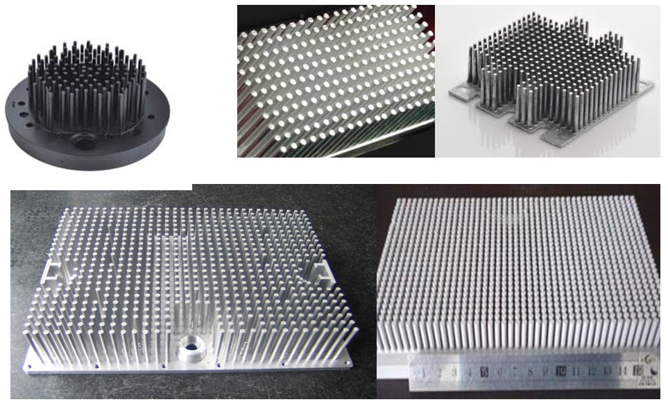 Thermal Management Pin fin heat sink by