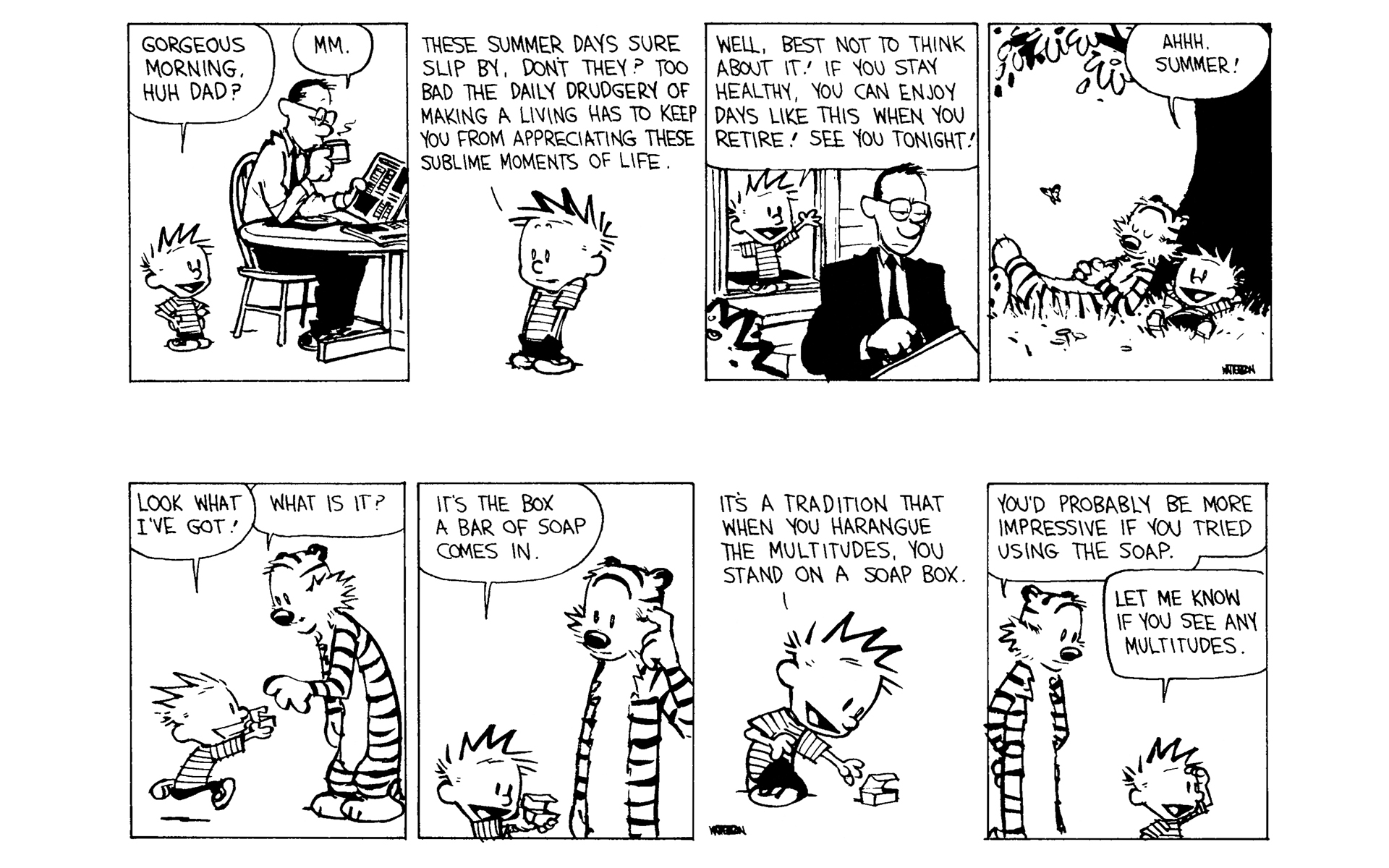 Read online Calvin and Hobbes comic -  Issue #9 - 146