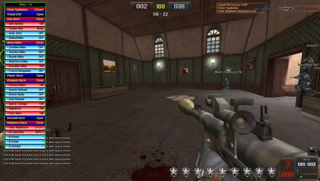 point blank garena wallhack november