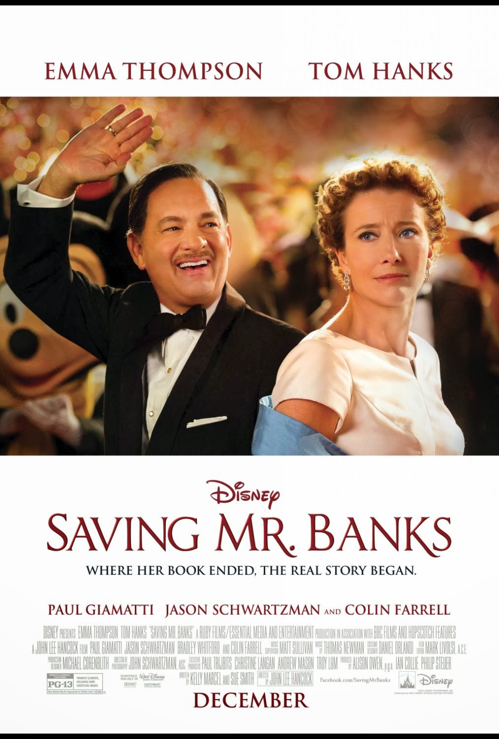 is the movie saving mr banks a true story