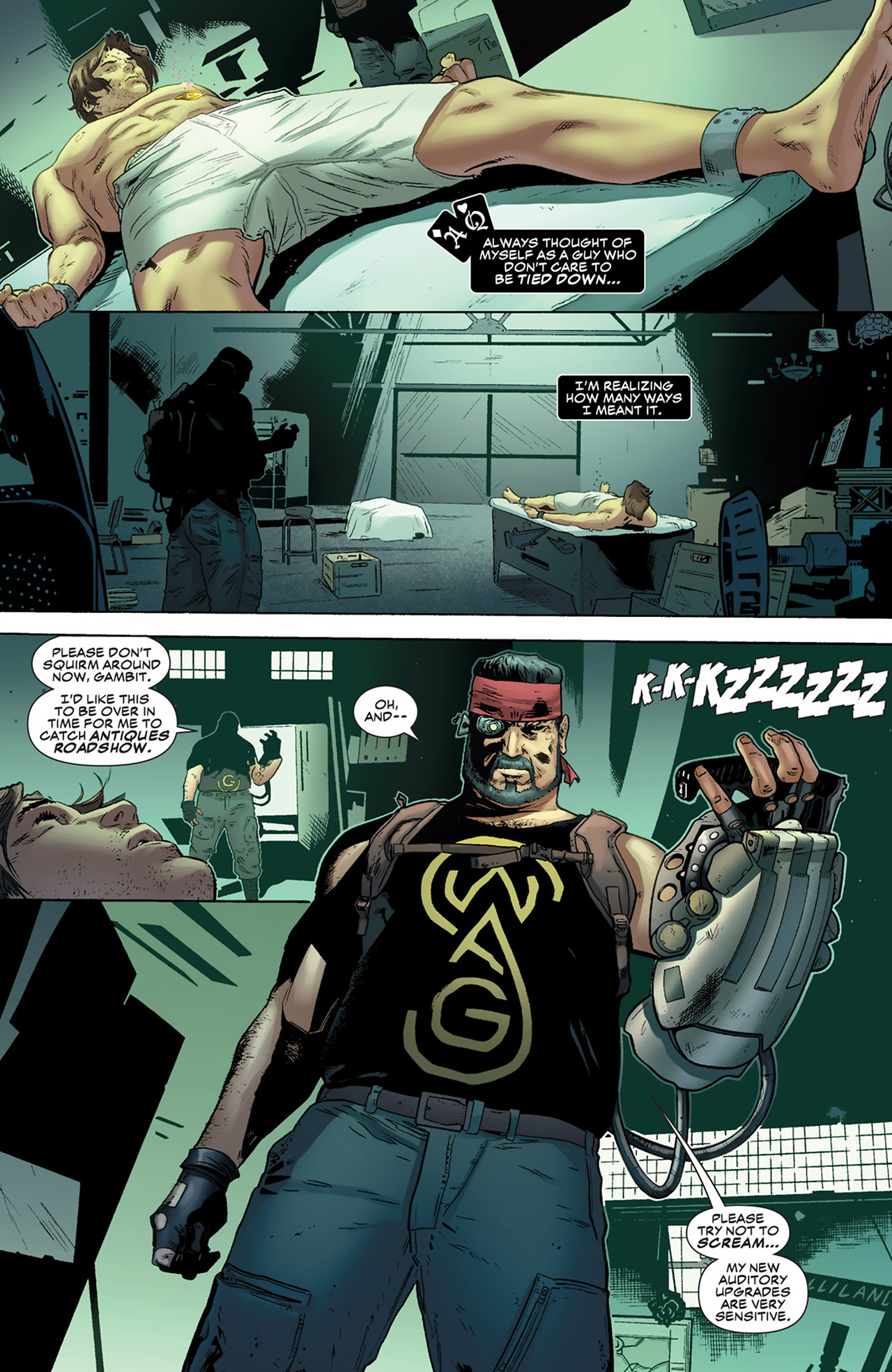 Read online Gambit (2012) comic -  Issue #2 - 3