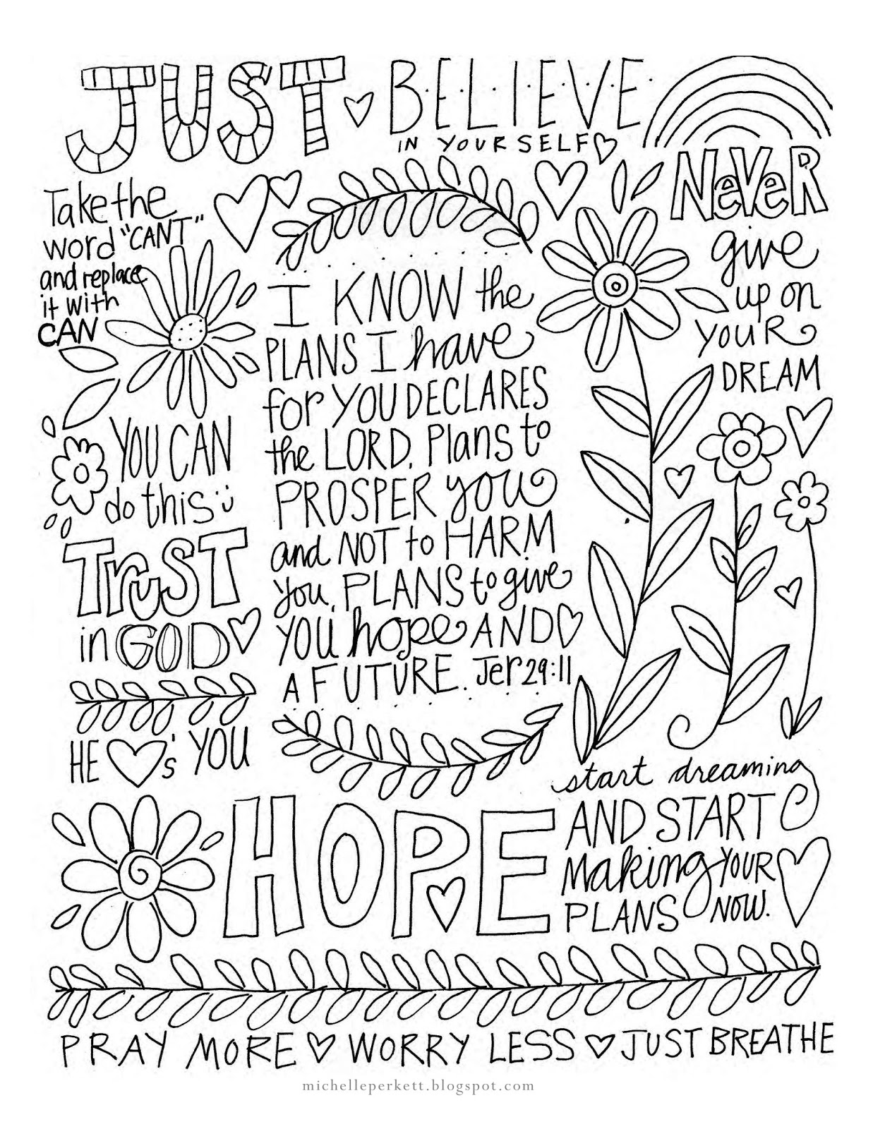 THE SCRIPTURE GARDEN: FREE COLORING PAGE AND BIBLE ART ...