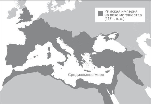 Карта российской империи на пике могущества