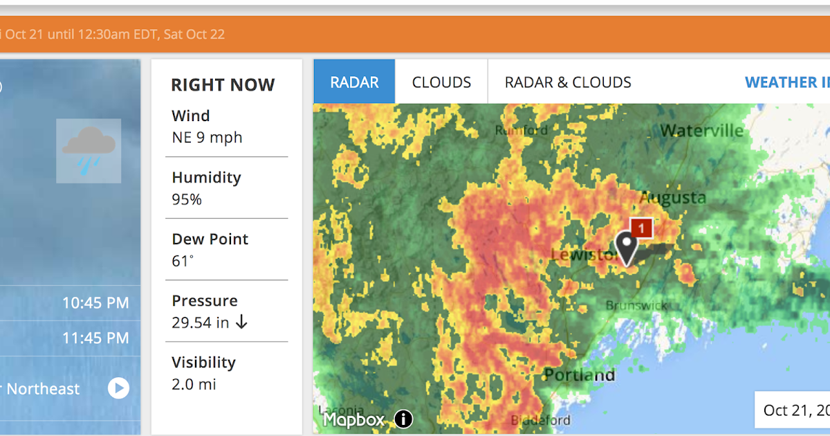 MaineNatureDiary Rain in Maine