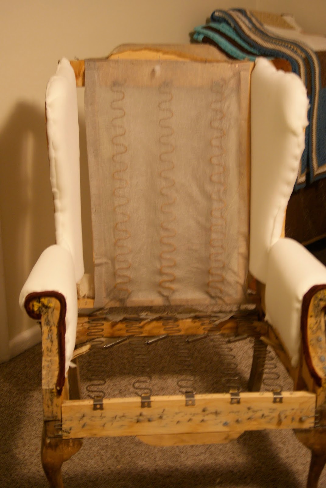 Simply, Tailor Made HOW TO UPHOLSTER A WINGBACK CHAIR