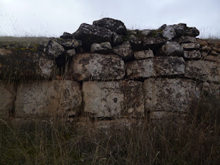 Sillares. Muralla norte. Alto del Castro