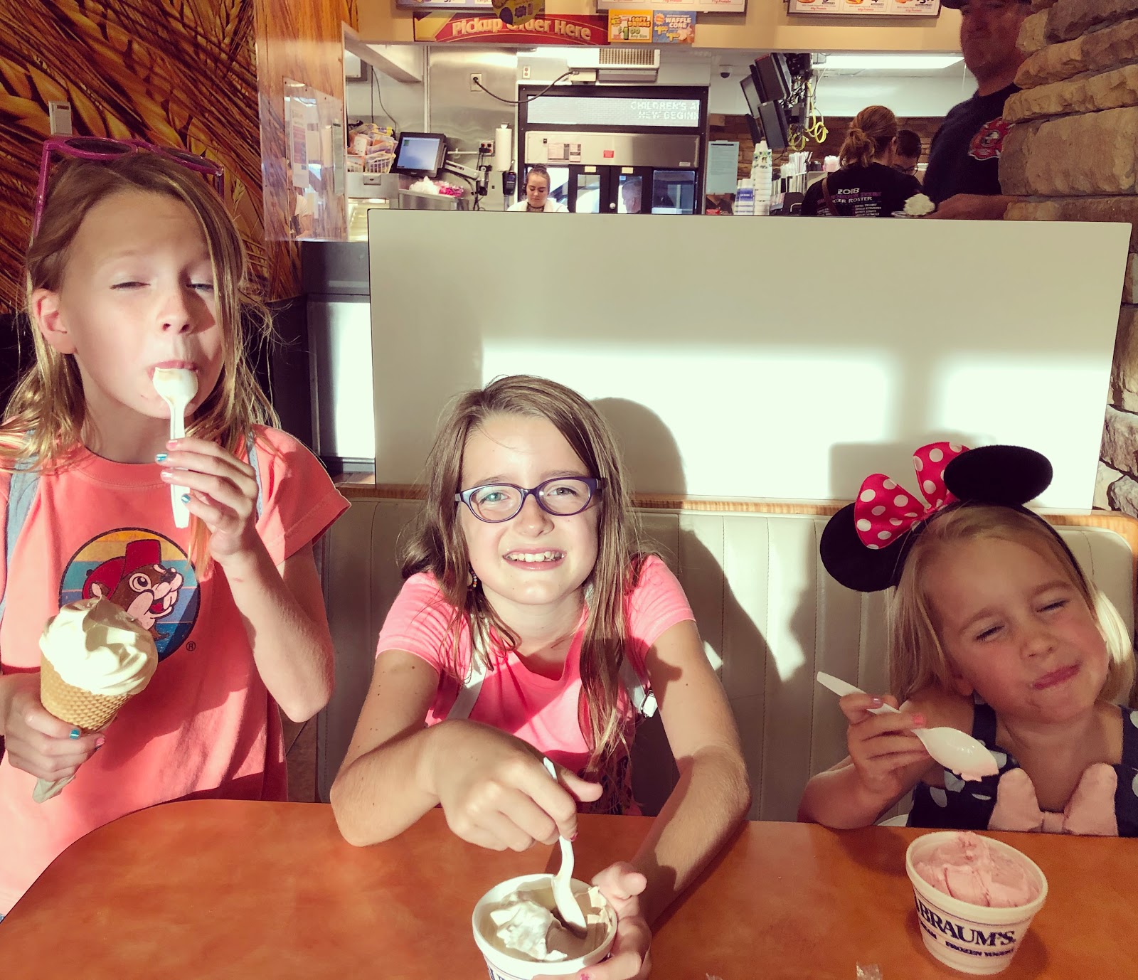 Ivie Family Summer Walk to Braums