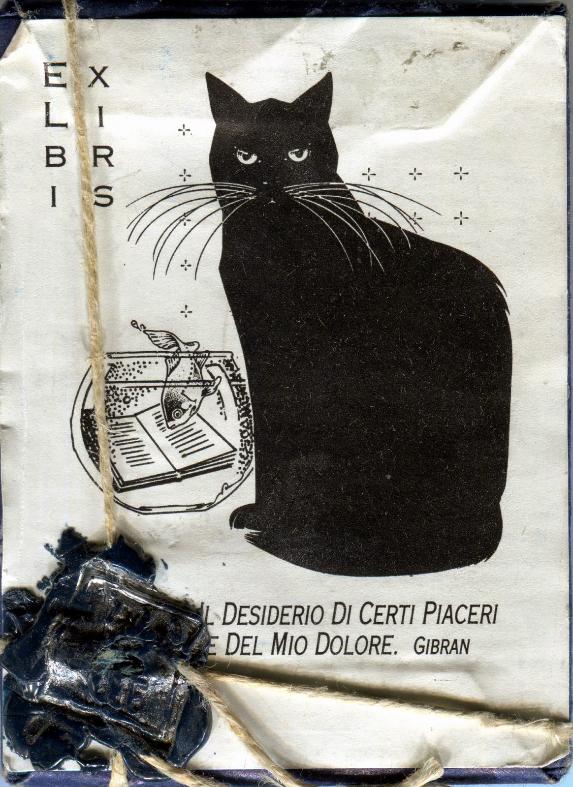 Ex libris gatti