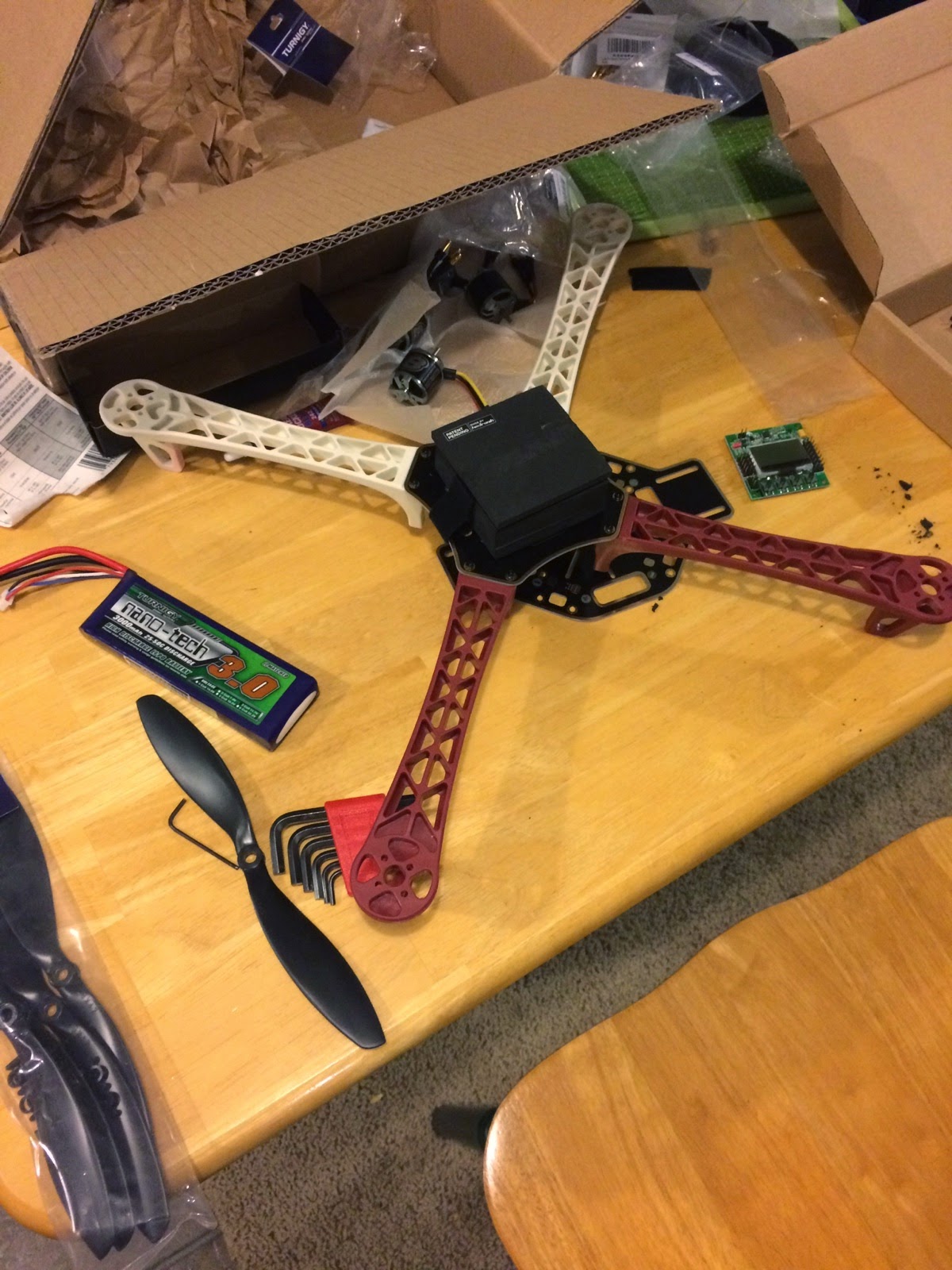 How to build a Quadcopter Step 1 Building the Frame