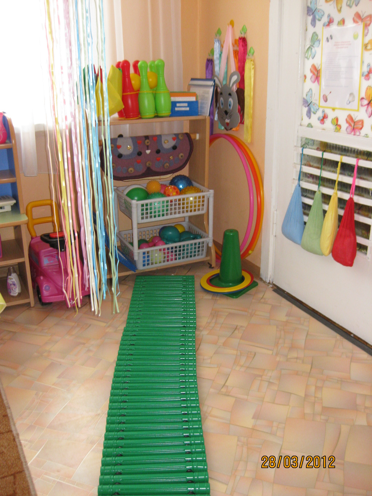 Спортивный уголок в саду