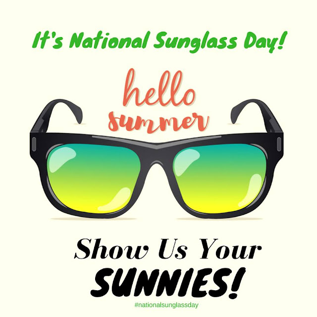 Creatin' in the Sticks It's National Sunglasses Day Make a Snappy