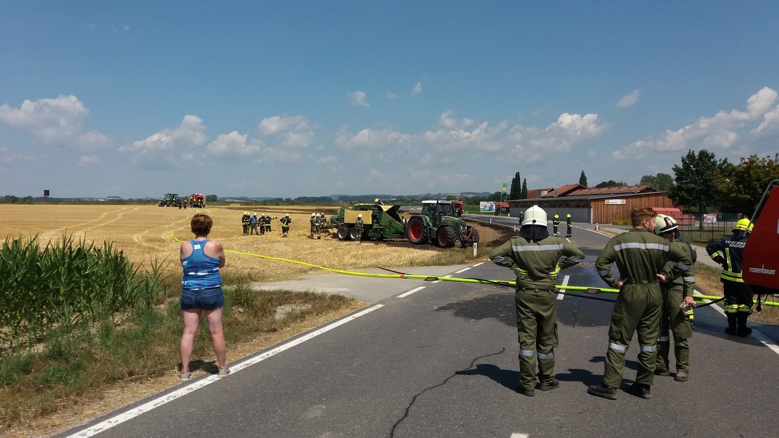 Freiwillige Feuerwehr Linden Juli 2017