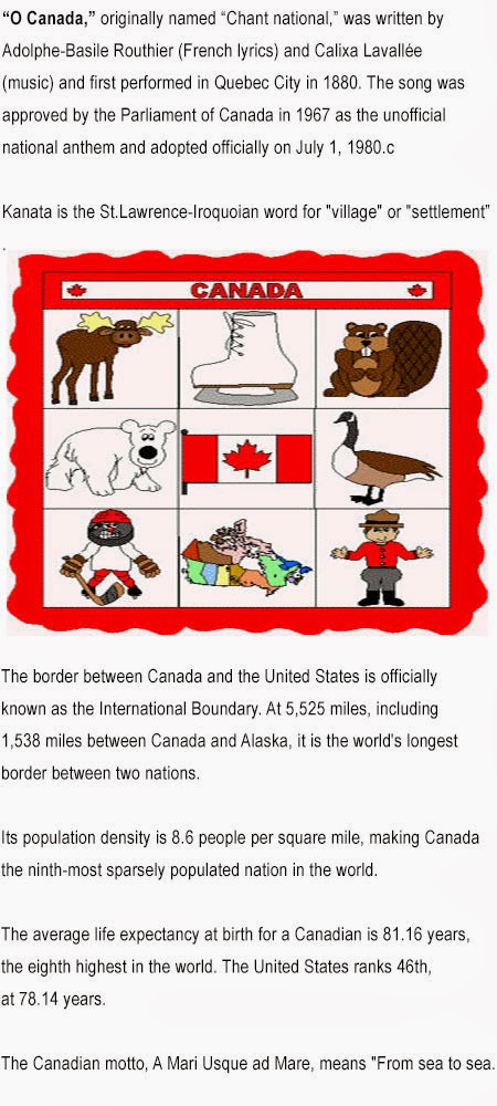Facts about Canada for kids