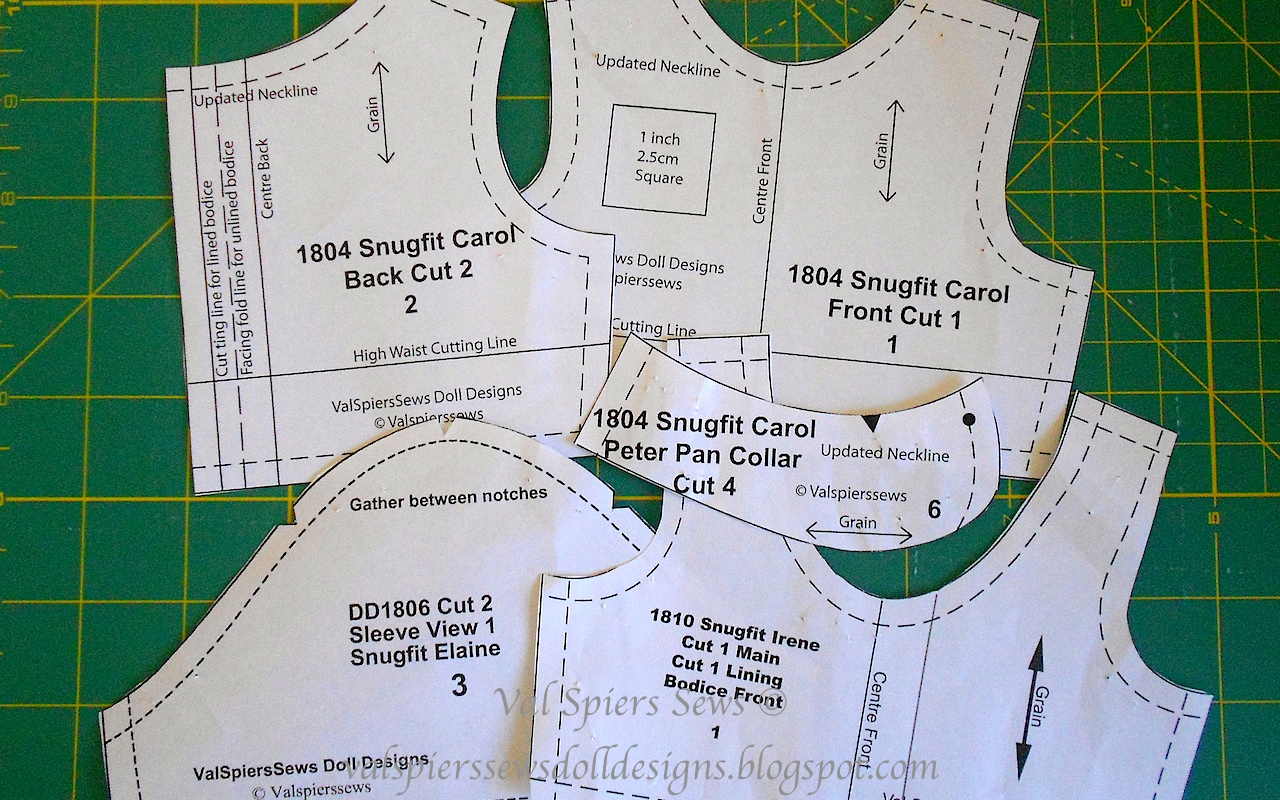 Doll Clothes Patterns by Valspierssews How to create doll clothes from your imagination