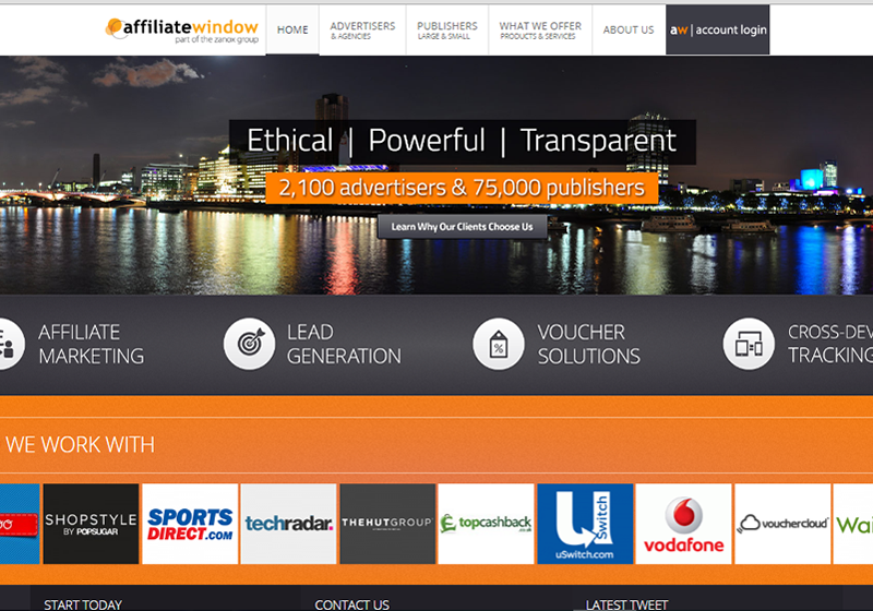 Affiliate Window has all the right ingredients for both advertisers and publishers