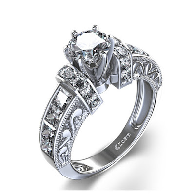 Latest White Gold Rings Jewelry 2015