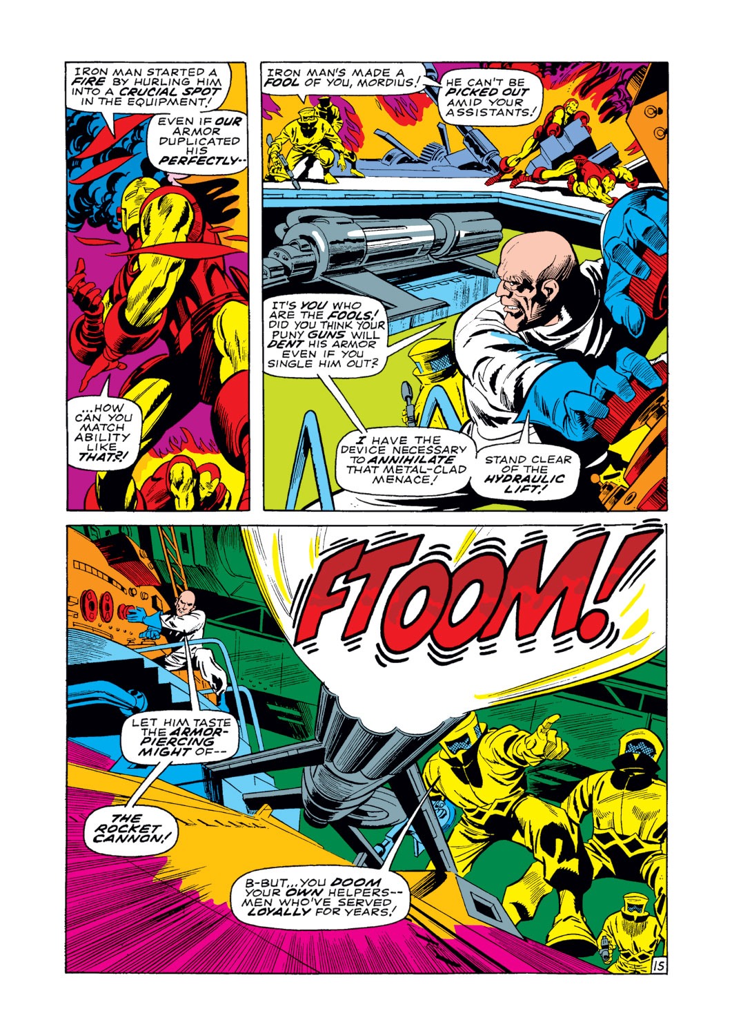 Read online Iron Man (1968) comic -  Issue #1 - 16