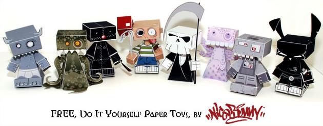 nice paper toys