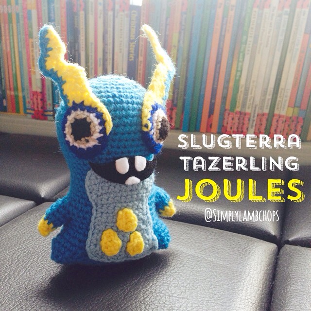 Crochet Slugterra Tazerling Joules @SimplyLambchops