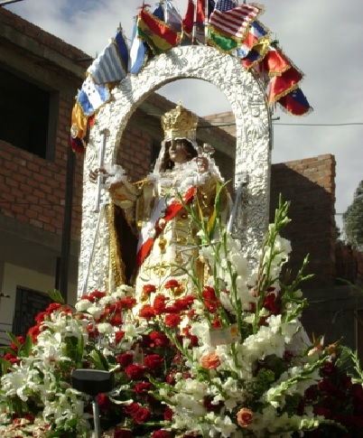 Virgen de las Mercedes en Carhuaz