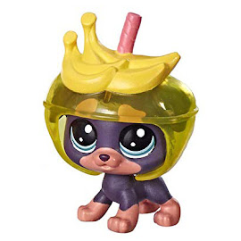 Littlest Pet Shop Series 4 Thirsty Pets Dobermann (#4-180) Pet