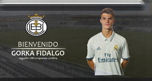 Oficial: El Real Madrid cede a Gorka Fidalgo al Conquense