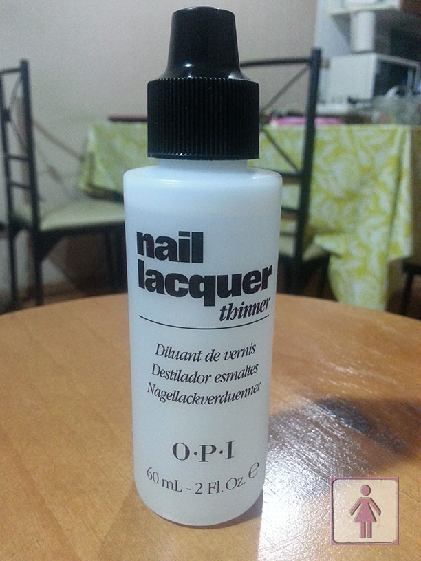 in Ladies Room Review OPI Nail Lacquer Thinner
