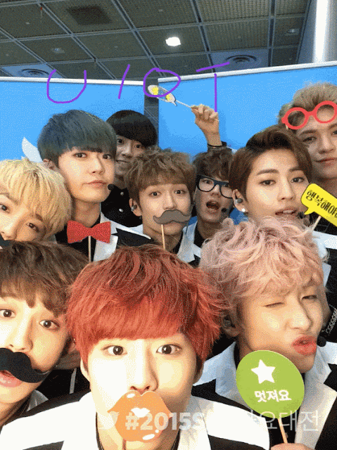 2015 SBS 가요대전 현장사진 보다가 신기한 거 발견 | 인스티즈