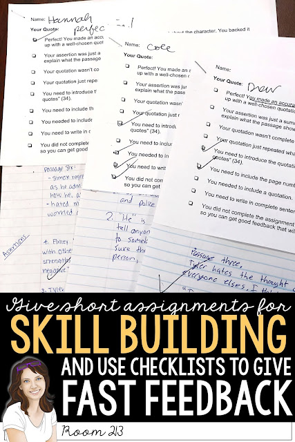 Teach students to analyze and write about character with this quick and engaging activity.
